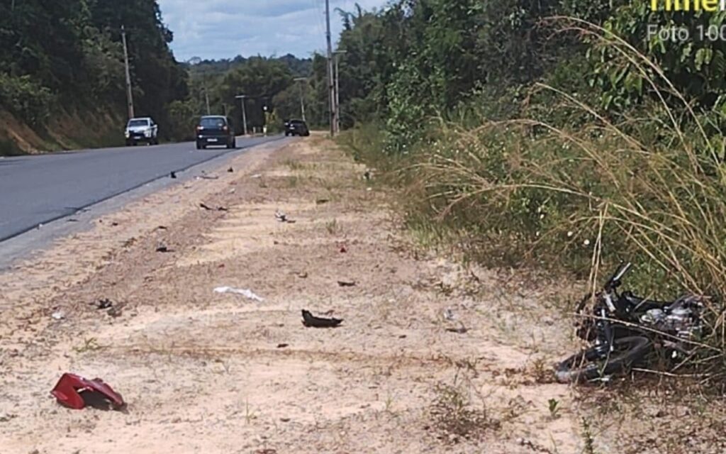 Acidente fatal na Am-010 tira a vida de duas pessoas próximo a Rio Preto da Eva