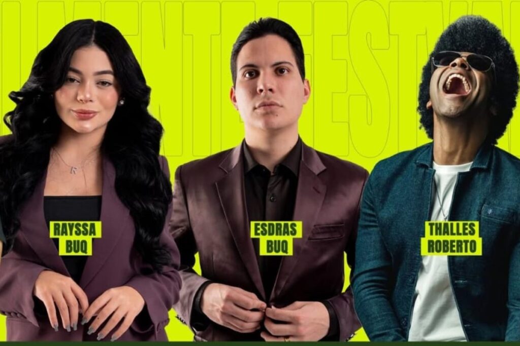 Manaus recebe Gospelmente Festival com Thalles Roberto, Rayssa e Esdras Buq