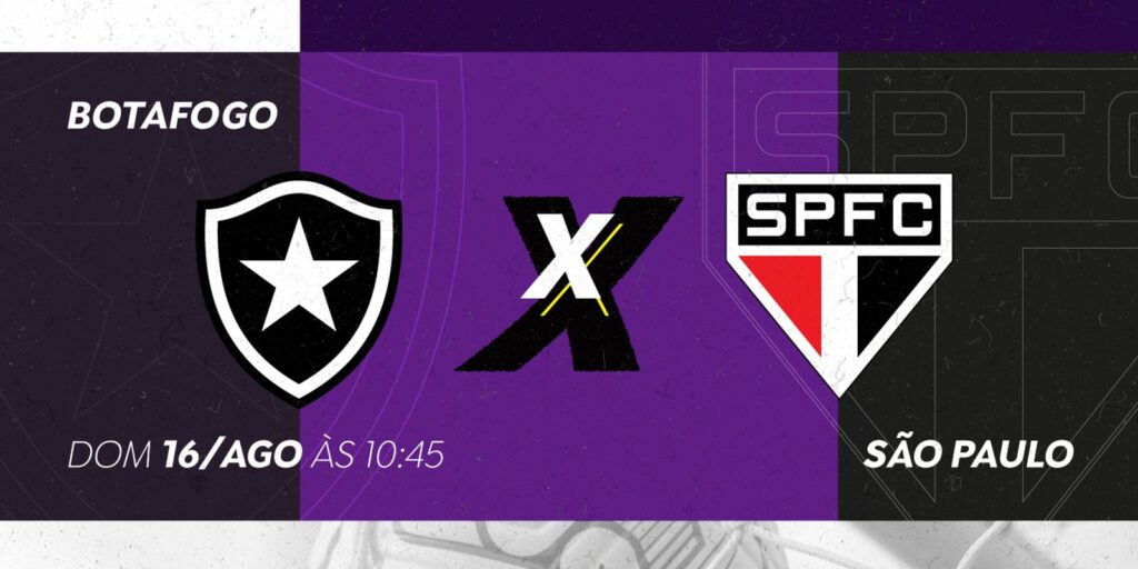Botafogo e São Paulo se enfrentam pela 16ª rodada do Brasileirão Feminino