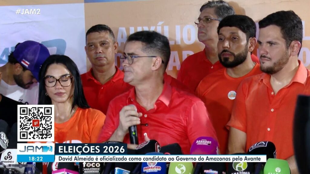 Caminho para 2026: Avante oficializa David Almeida na disputa pelo Governo do Amazonas