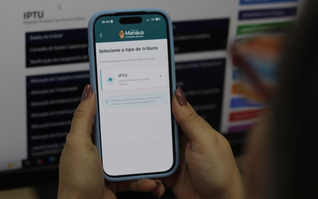 Contribuintes de Manaus têm até segunda-feira (17) para quitar a sexta parcela do IPTU 2026