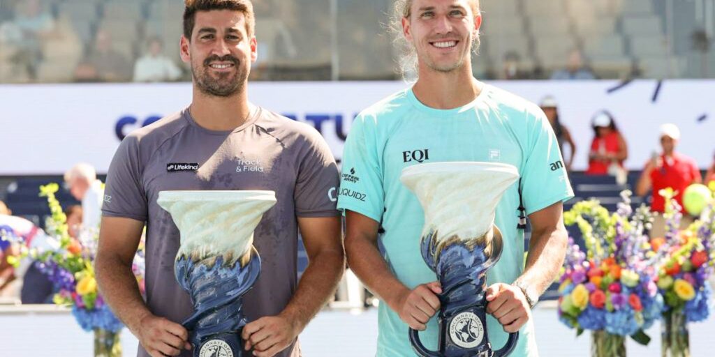 Dupla brasileira Matos e Luz celebra segundo título consecutivo em Masters 1000