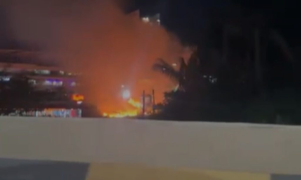 Grande incêndio na Avenida das Torres em Manaus mobiliza atenção e gera preocupação