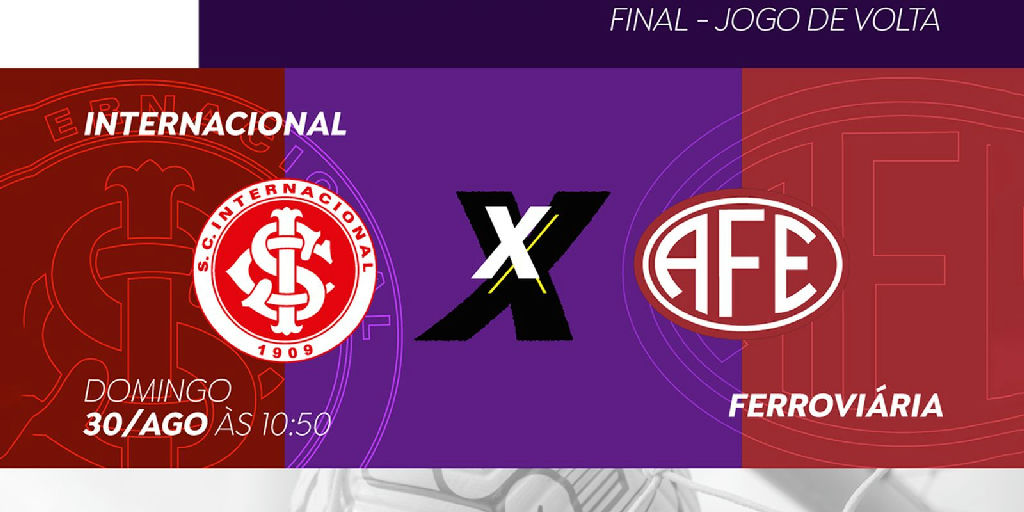 Internacional e Ferroviária decidem o título do Brasileirão Feminino Sub-17 neste domingo