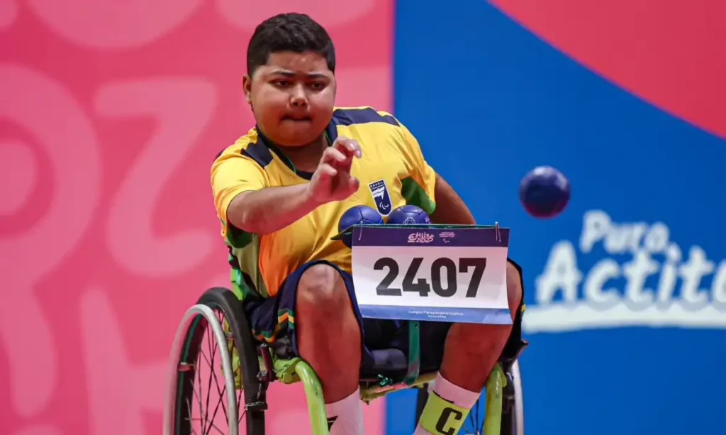José Antônio Santos conquista ouro mundial de bocha em Seul aos 19 anos