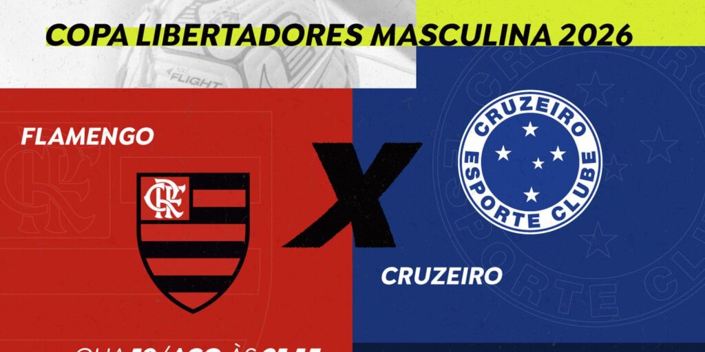 Libertadores 2026: Rádio Nacional transmite duelo crucial entre Flamengo e Cruzeiro