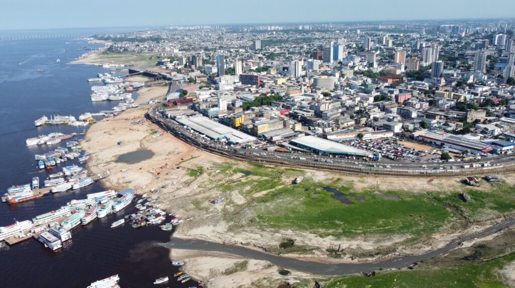 Monitoramento do SGB: Rio Negro em Manaus recua 41 cm em vazante considerada normal