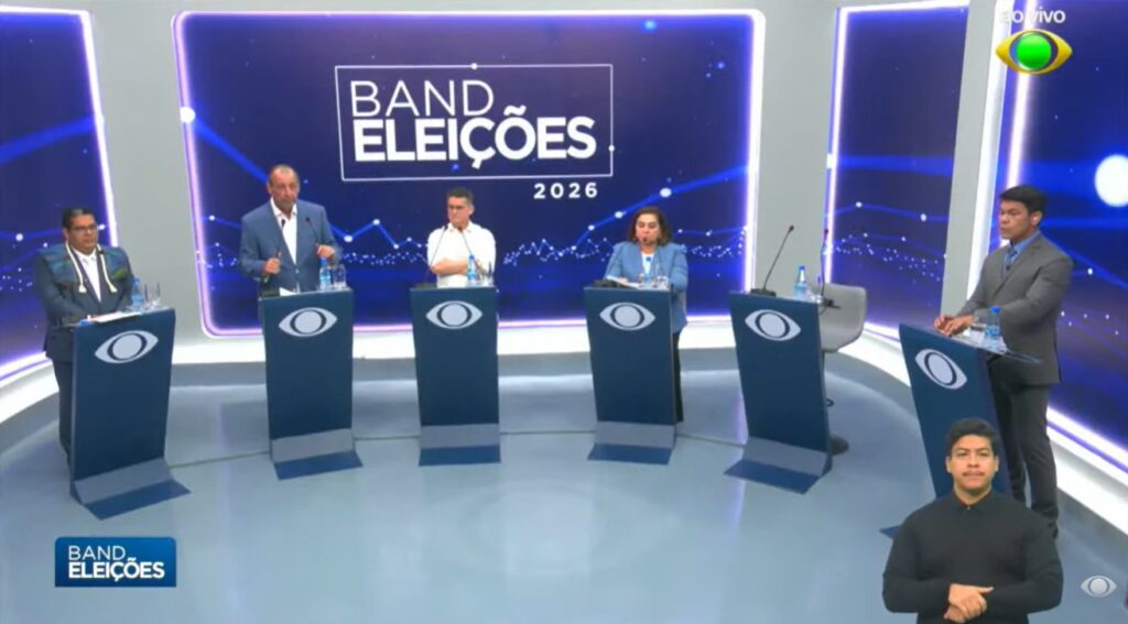 Primeiro debate para o governo do Amazonas tem críticas e embates em áreas cruciais
