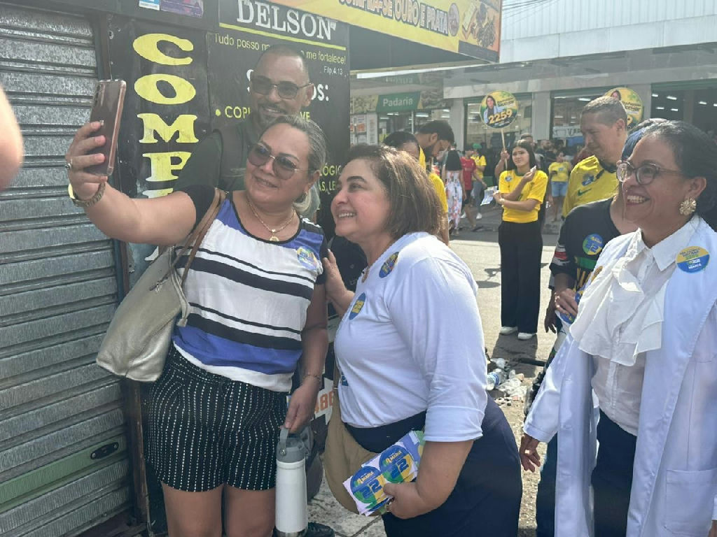 Professora Maria do Carmo intensifica campanha em Manaus e foca em segurança para 2026