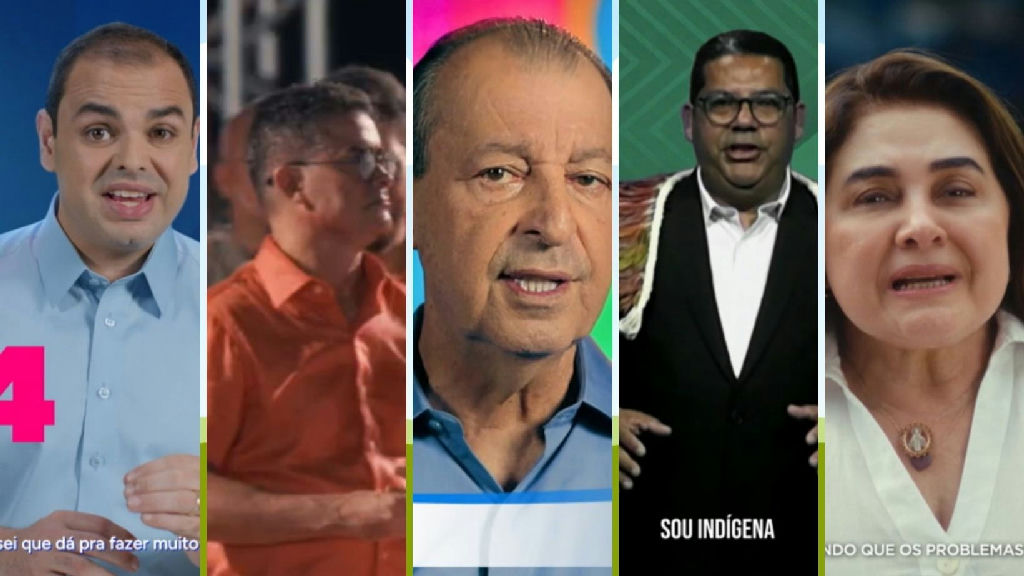 Propaganda eleitoral na TV do Amazonas: candidatos revelam estratégias e promessas no primeiro dia