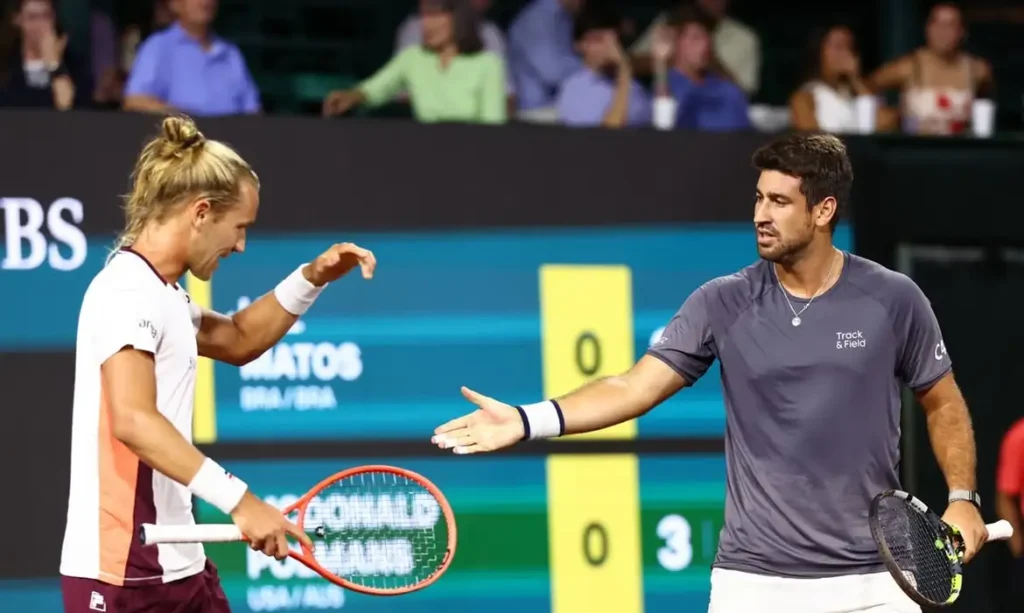 Rafael Matos e Orlando Luz superam italianos e alcançam a semifinal do Masters 1000 de Cincinnati