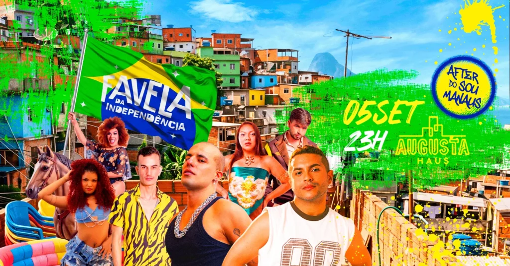 Favela Augusta oferece entrada gratuita para público do Sou Manaus neste sábado