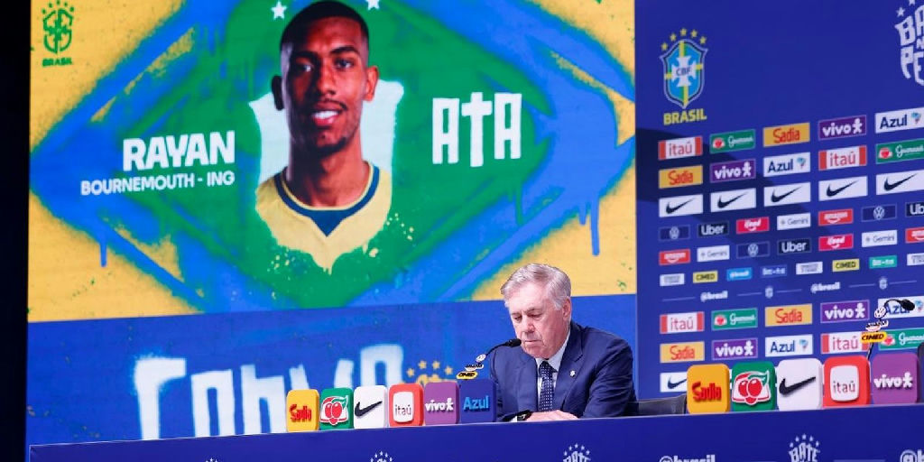 Lista de 26 atletas é definida por Ancelotti para renovar seleção brasileira em amistosos