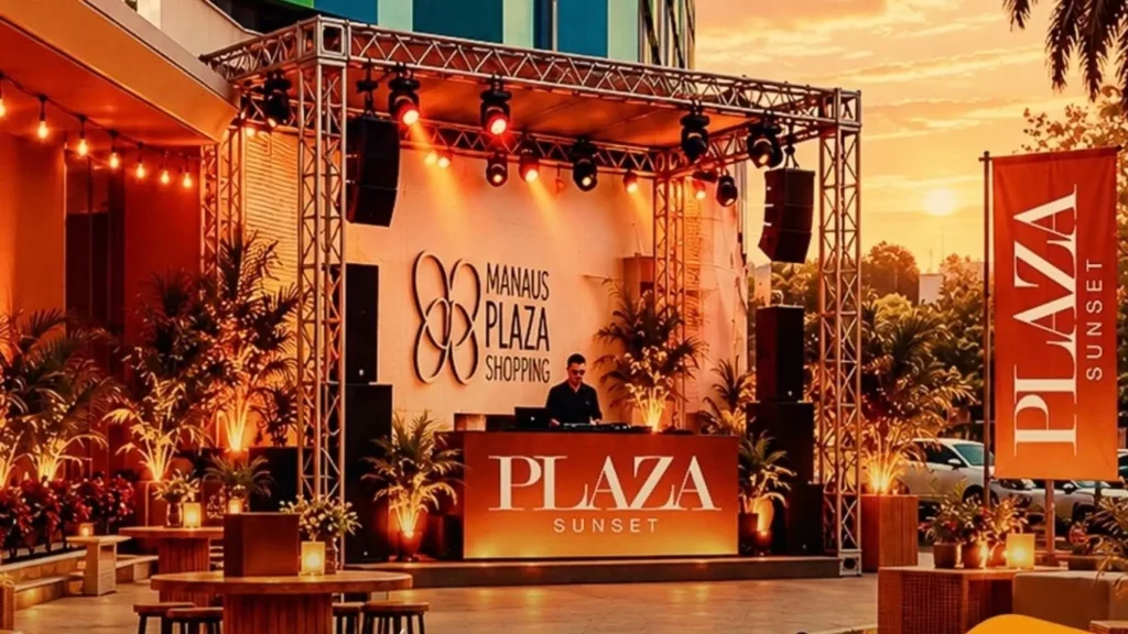 Manaus Plaza Shopping estreia projeto de música eletrônica ao ar livre neste sábado