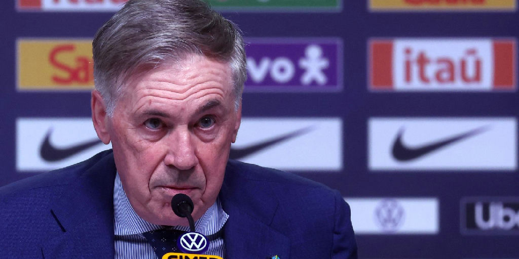 Seleção brasileira inicia renovação com convocação de Ancelotti para amistosos