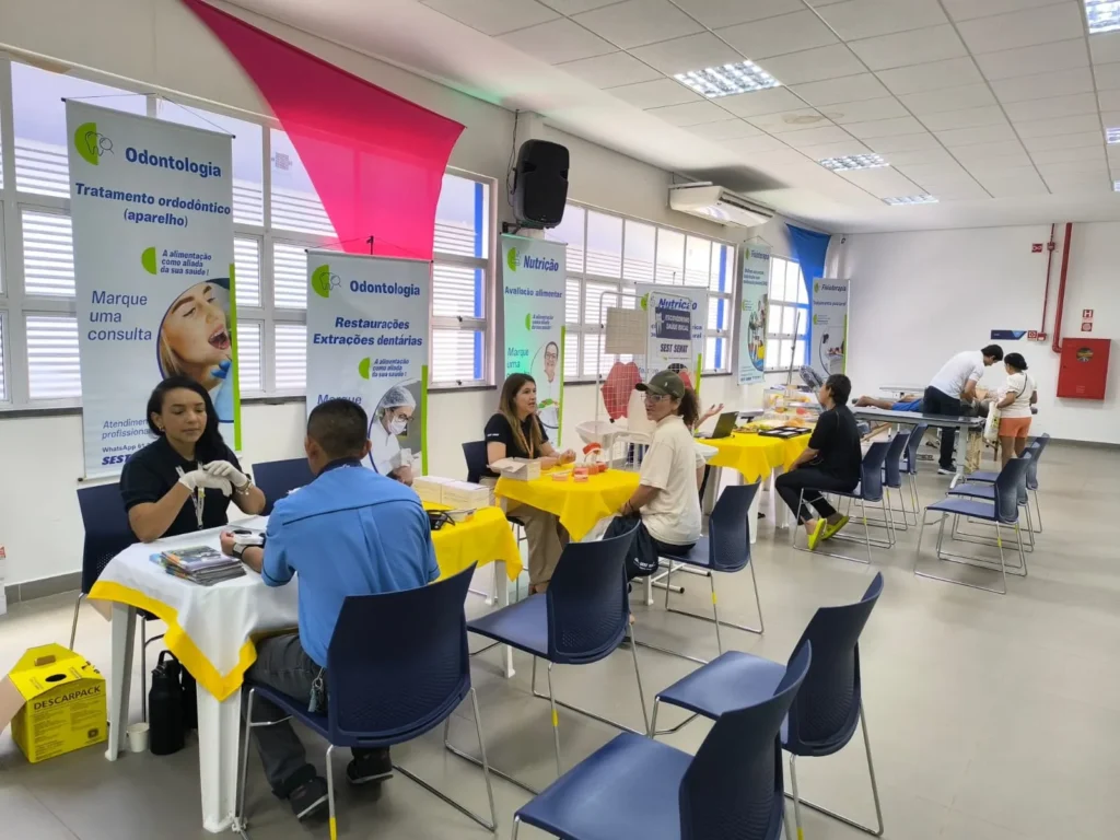 Sest Senat promove dia de serviços gratuitos de saúde e lazer em Manaus