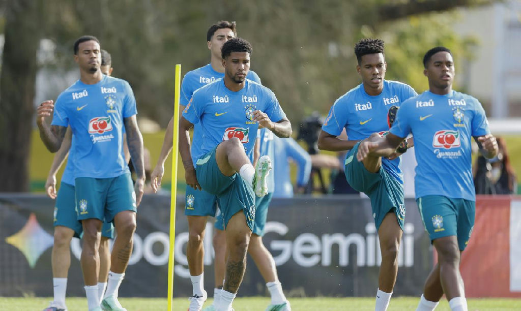 Sob Ancelotti, seleção brasileira realiza primeiro treino completo na Austrália em fase de renovação
