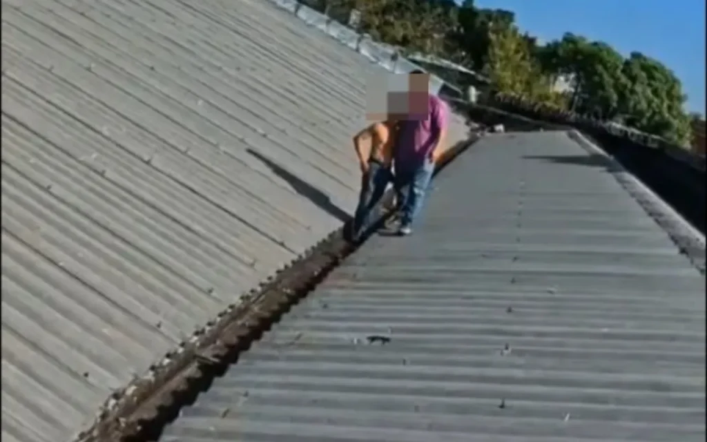Trabalhador sofre descarga elétrica em telhado de empresa no centro de Manaus