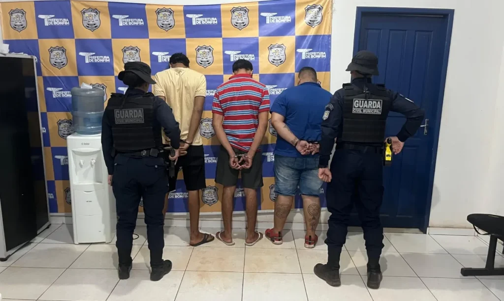 Trio é detido em Roraima após duplo latrocínio em Manaus e tentativa de fuga