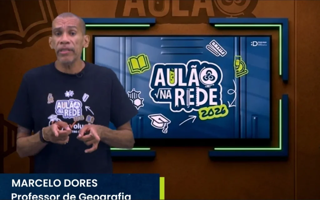 Aulão na rede 2026 traz geografia em foco com aula sobre revolução verde