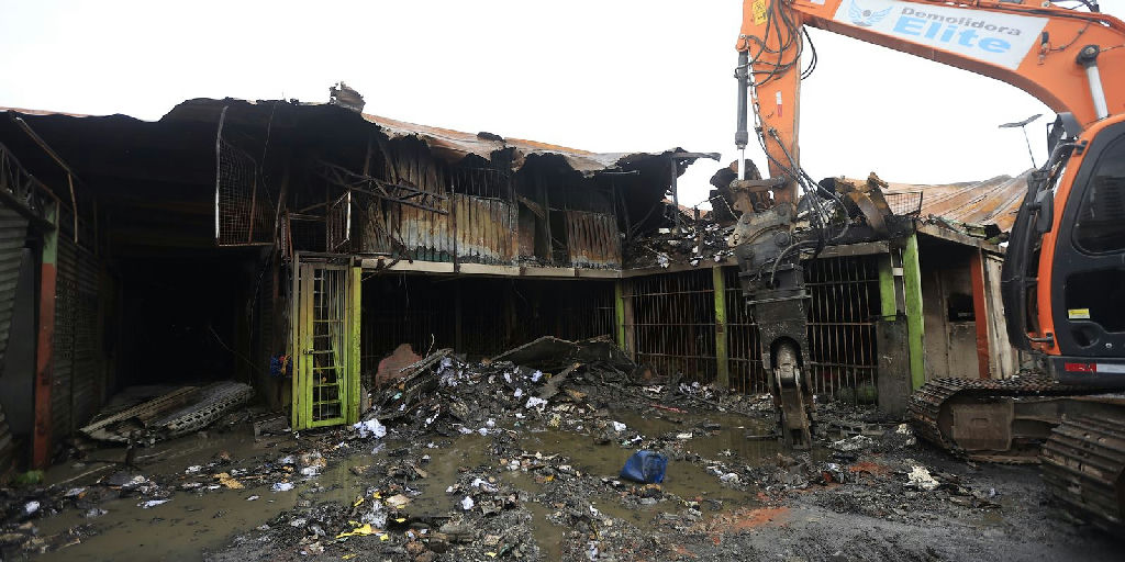 Ceagesp acelera recuperação e instala estrutura provisória para comerciantes após incêndio