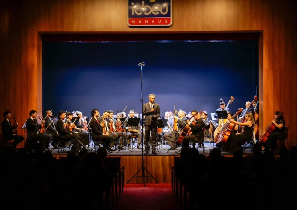 Concerto da Orquestra Sinfônica da Amazônia une clássicos e ritmos regionais no ICBEU