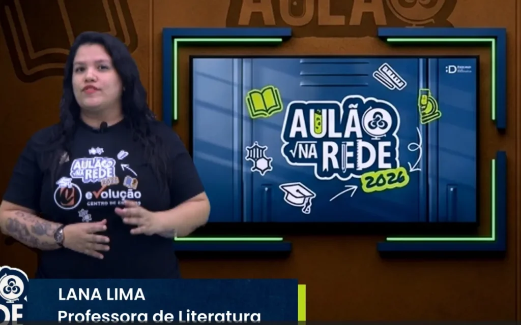 Modernismo em destaque: Lana Lima descomplica fases literárias no Aulão na Rede 2026