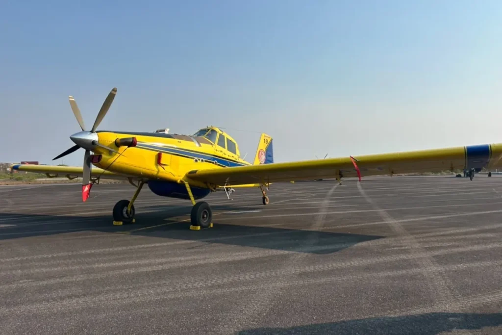 Reforço aéreo federal inicia combate a incêndios e fumaça no Amazonas