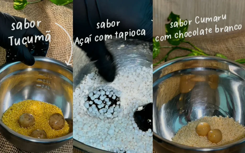 Sabores da Amazônia viram brigadeiros exclusivos nos 357 anos de Manaus
