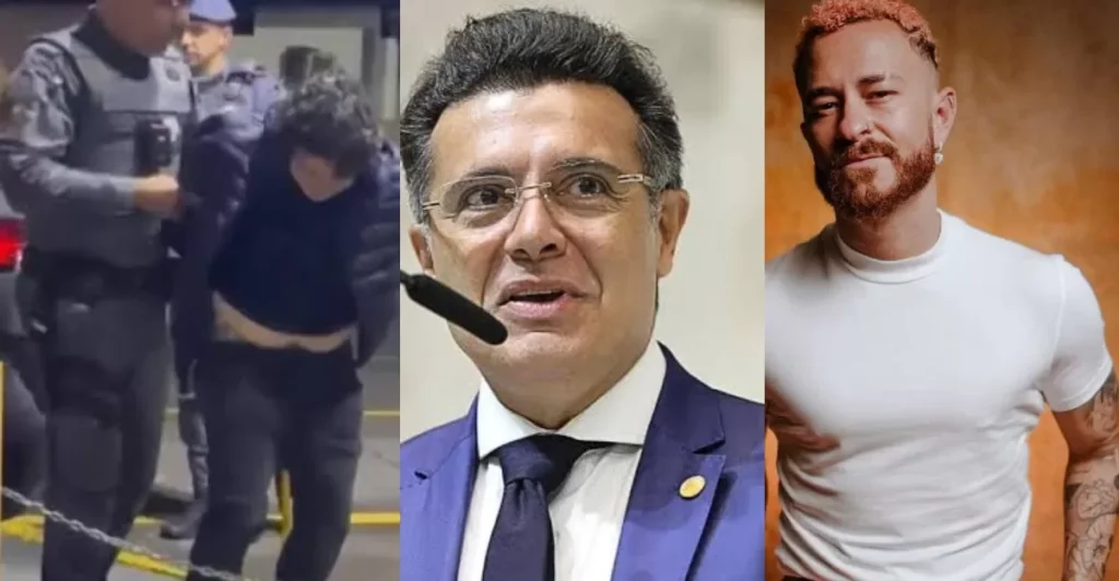 Tiro que atingiu Fred Bruno de raspão em balada leva à detenção do deputado Marcelo Aguiar