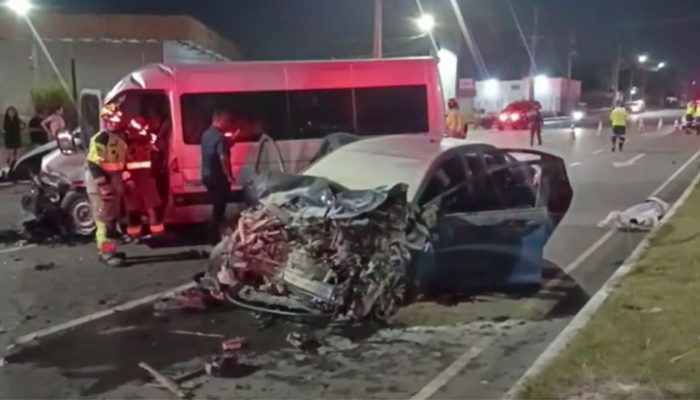 Acidente fatal em Manaus: motorista de aplicativo morre após colisão e incêndio na Avenida do Turismo