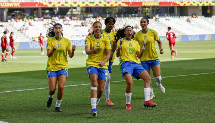 Brasil domina Canadá e garante classificação antecipada no Mundial sub-20