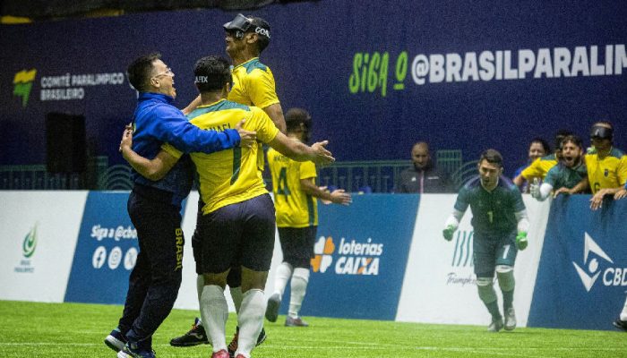 Brasil vence Costa Rica e garante vaga na final da Copa América de futebol de cegos