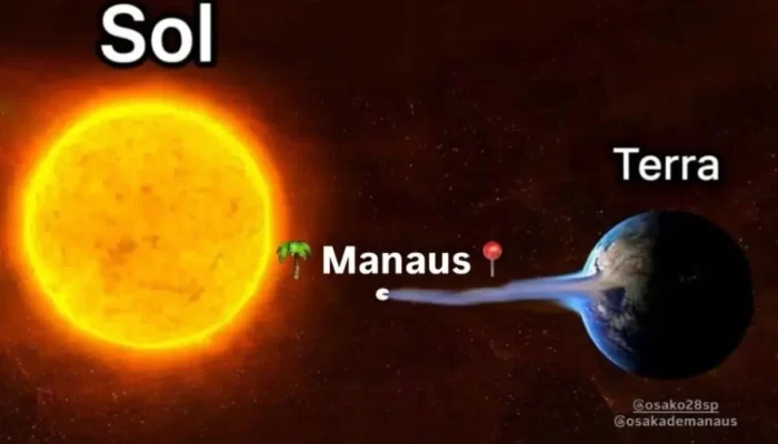 Calor extremo em Manaus supera recordes e vira fenômeno nas redes sociais