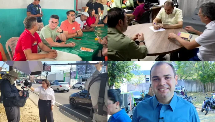 Candidatos ao governo do Amazonas intensificam campanha com agendas em Manaus