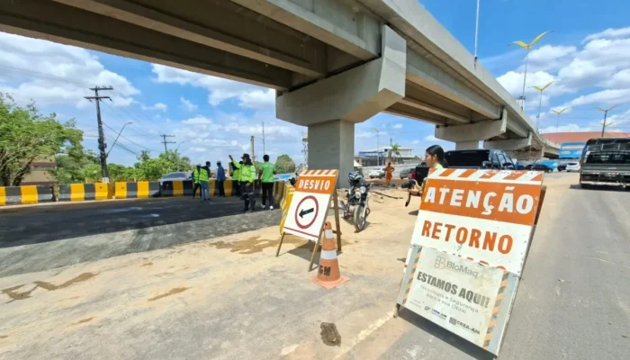 Complexo Viário Passarão ganha nova alça de retorno na zona oeste de Manaus