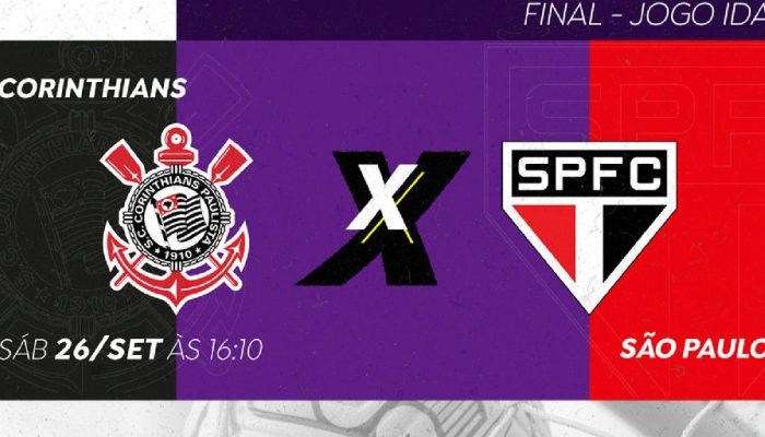 Corinthians e São Paulo iniciam disputa pelo título do Brasileirão Feminino