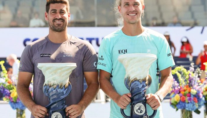 Dupla brasileira Matos e Luz celebra segundo título consecutivo em Masters 1000