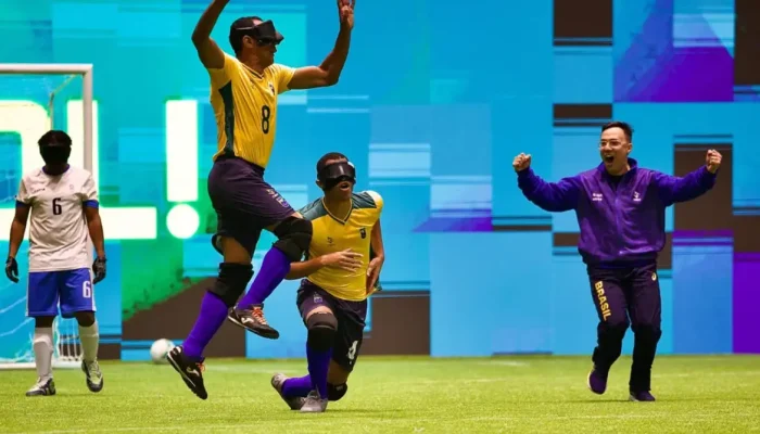 Em São Paulo, Brasil levanta o hepta da Copa América de futebol de cegos