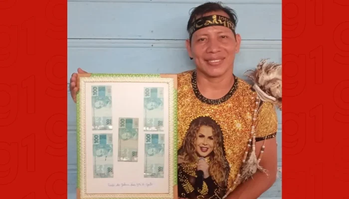 Fã de Joelma emoldura dinheiro recebido no palco após performance marcante no Amazonas