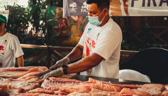 Feira do Pirarucu em Manaus promove manejo sustentável e oferece pescado a partir de R$ 8