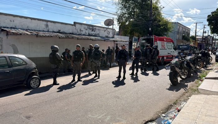 Homem é ferido por Pms em Manaus ao apontar simulacro de arma durante abordagem