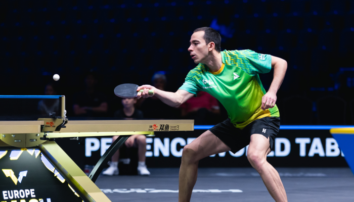 Hugo Calderano avança às oitavas do Europe Smash após vitória dominante na Suécia
