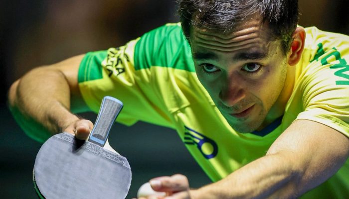 Hugo Calderano reencontra Félix Lebrun em duelo decisivo no Europe Smash
