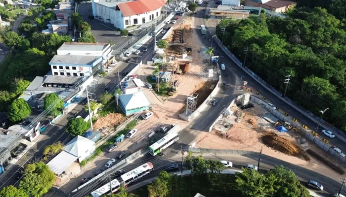 Interdição noturna altera trânsito no complexo viário do Passarão em Manaus
