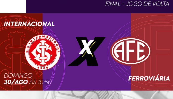 Internacional e Ferroviária decidem o título do Brasileirão Feminino Sub-17 neste domingo