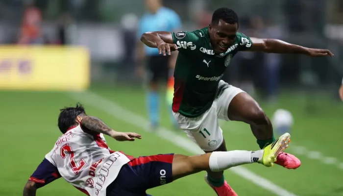 Libertadores: Palmeiras empata com Cerro Porteño em casa e adia decisão para o Paraguai