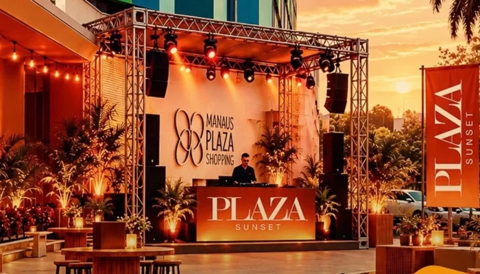 Manaus Plaza Shopping estreia projeto de música eletrônica ao ar livre neste sábado