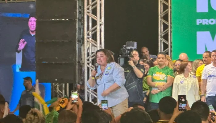 Maria do Carmo defende protagonismo feminino em ato de campanha para o governo do Amazonas