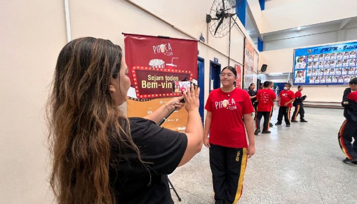 Oficinas de audiovisual do projeto Pipoca em Cena voltam às escolas públicas de Manaus nesta quarta